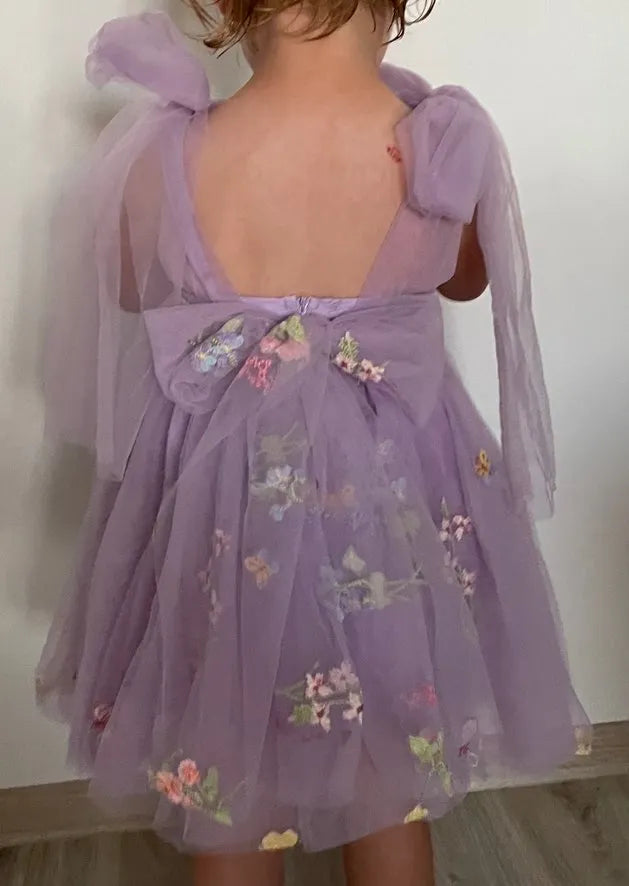 Secret Garden Lavender Tulle Dress - mamasame