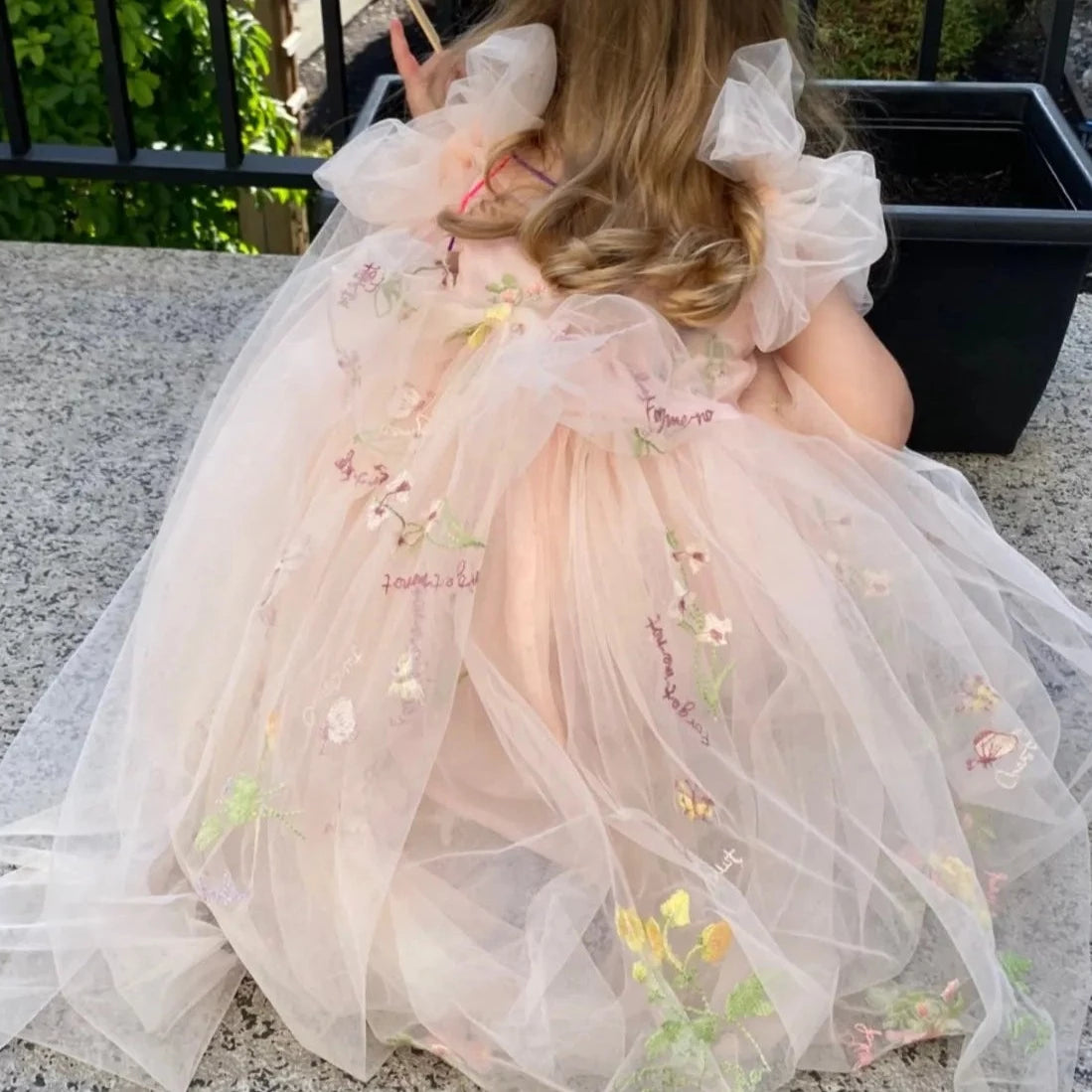 Secret Garden Bloom Tulle Dress - mamasame