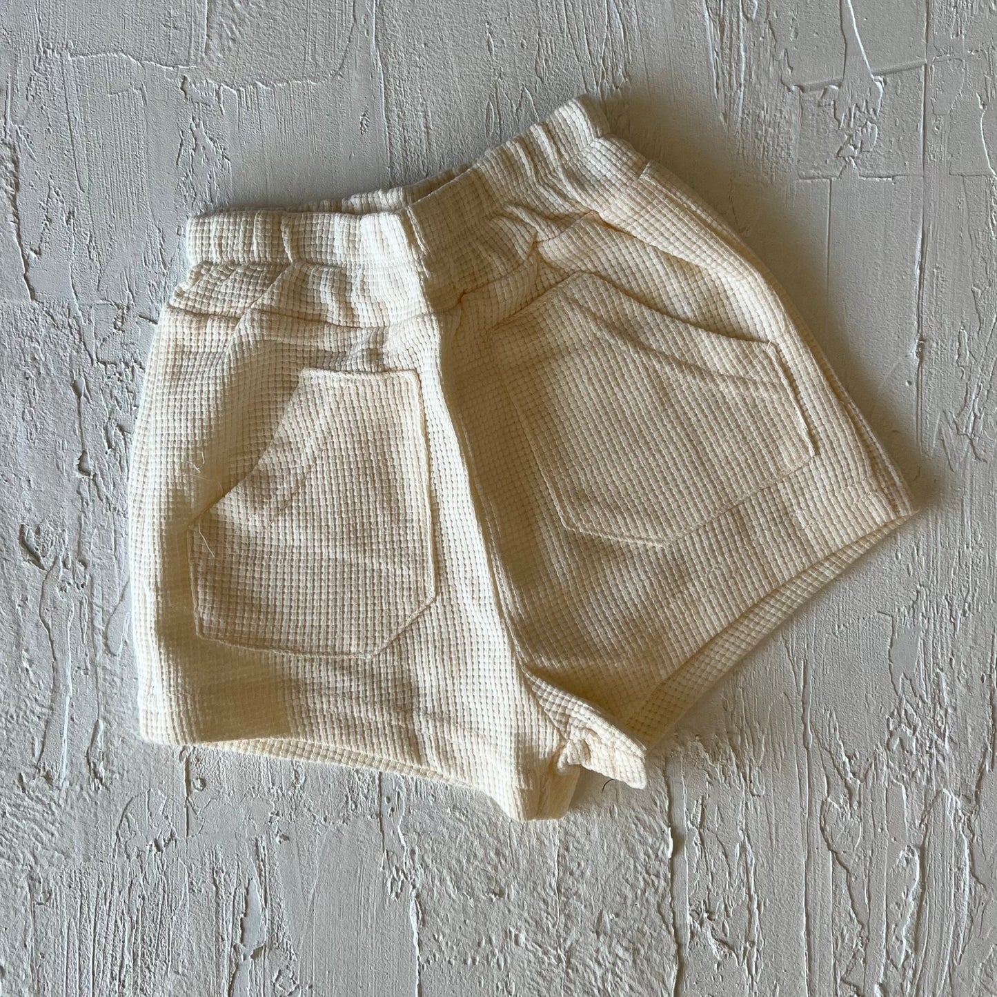 Kids Summer Waffle Set- Cream - mamasame