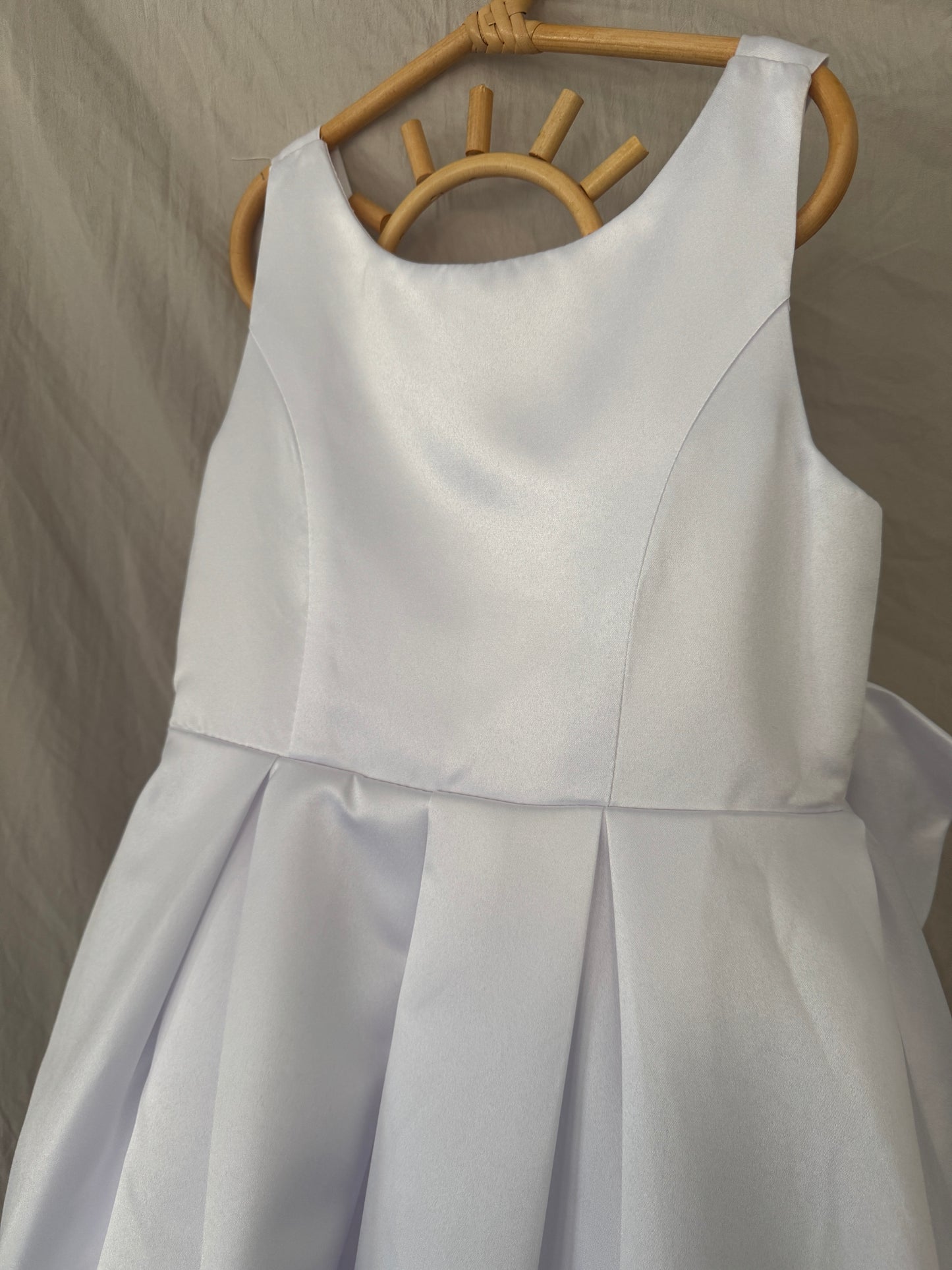 Silk A-Line Flower Girl Dress