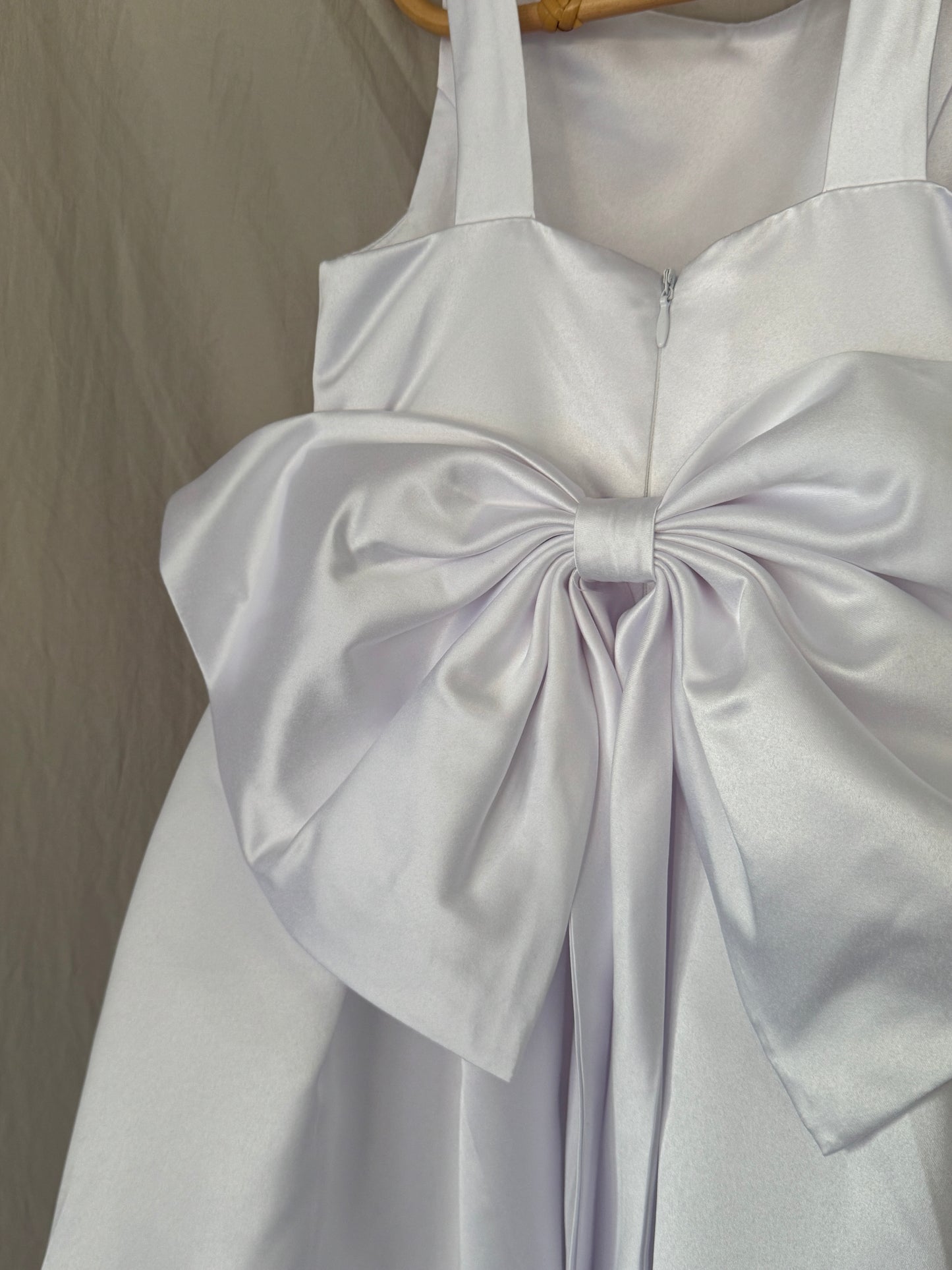 Silk A-Line Flower Girl Dress