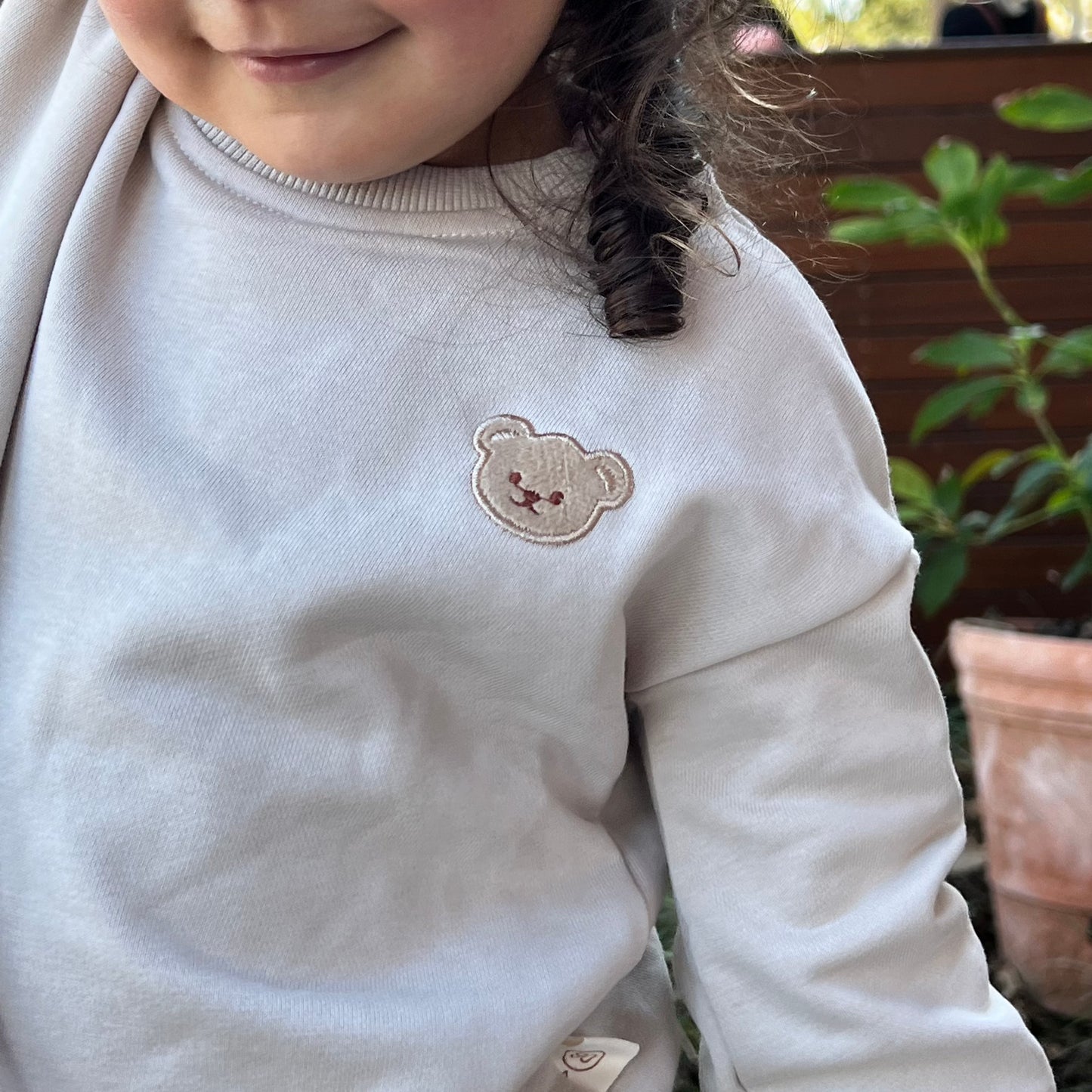 Teddy Logo Set- Grey - mamasame