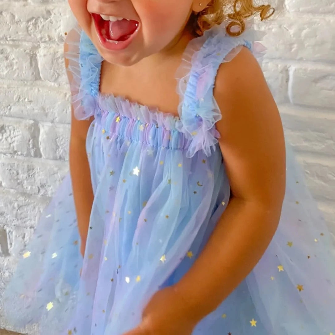 Blue Fairy Tulle Dress