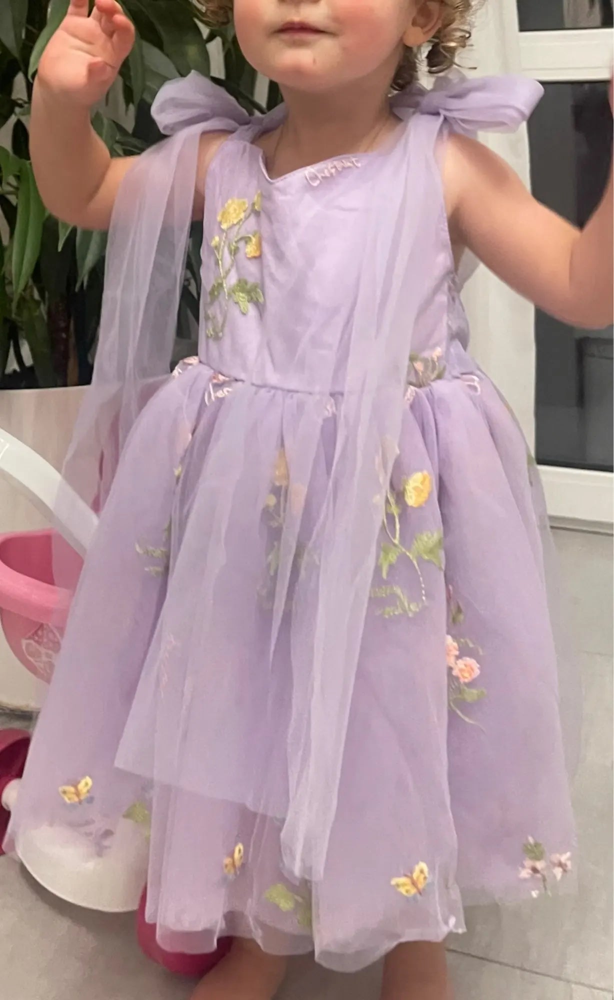Secret Garden Lavender Tulle Dress