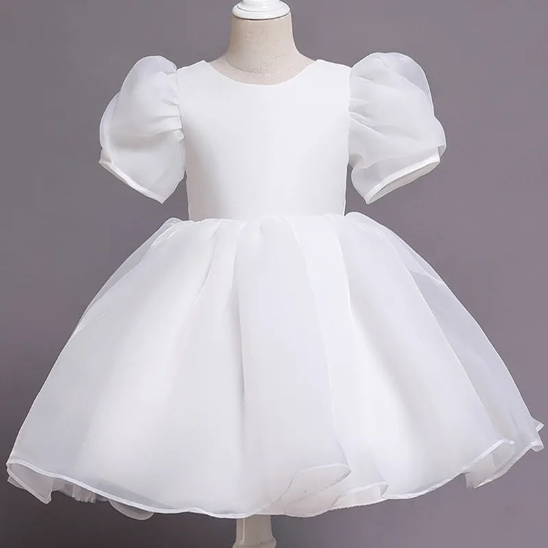 Tutu Tulle Dress- White