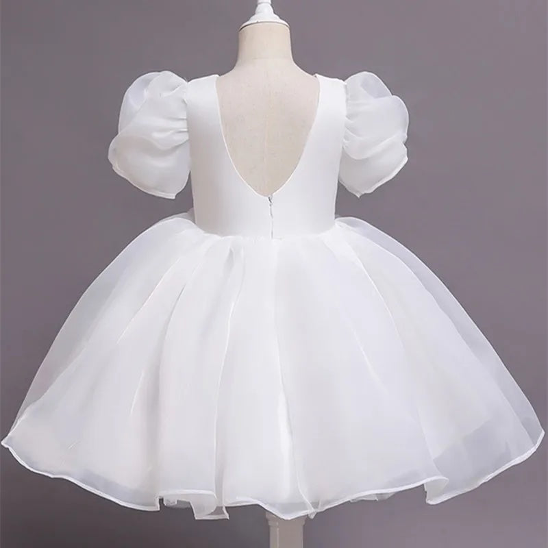 Tutu Tulle Dress- White