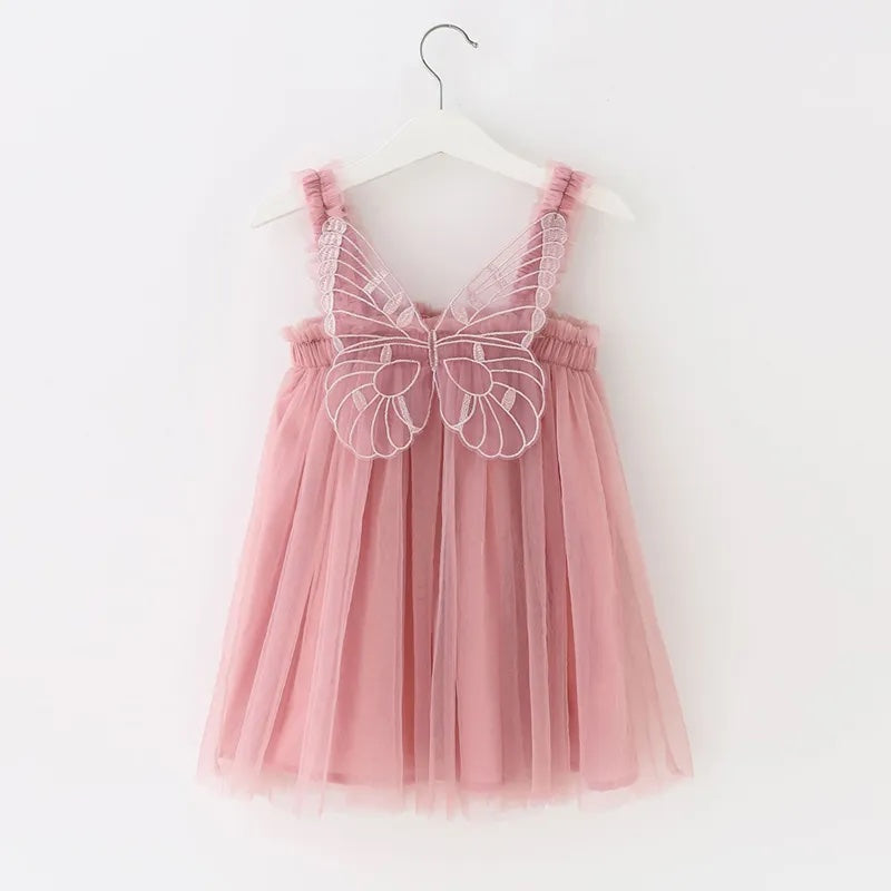 Butterfly girls Dress - Summer's Perfect toddler Party Clothing