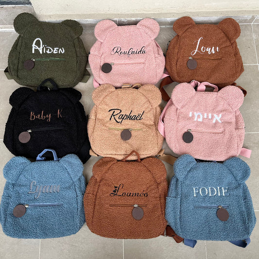 Custom Name Teddy Bags