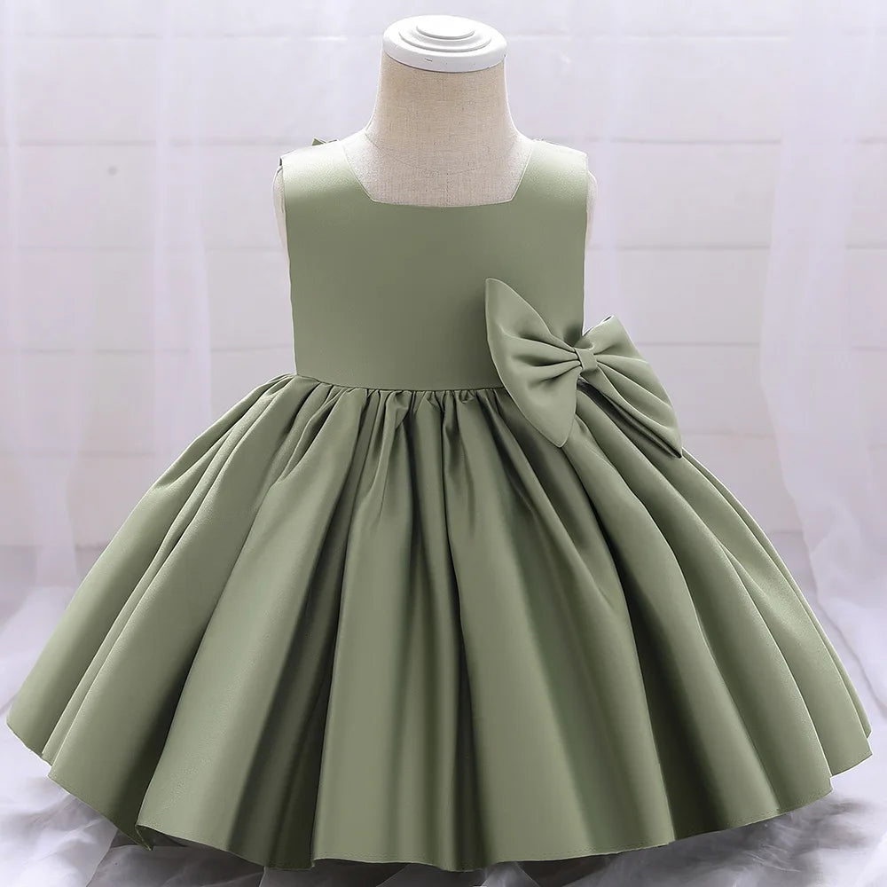 Olive Girl Party Dress