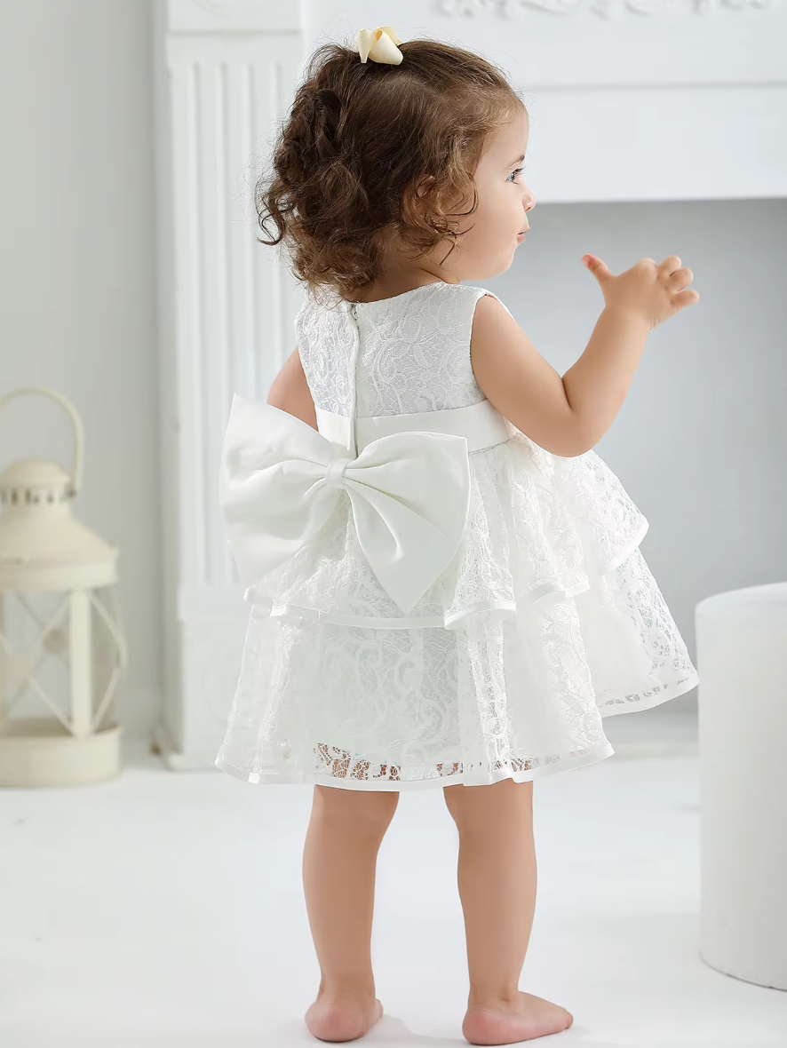 Elegant Baby Girl Christening & Flower Girl Dress